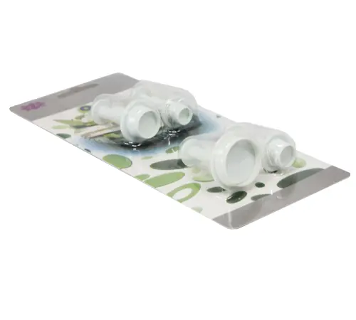 Cut Plunger Round Set of 4