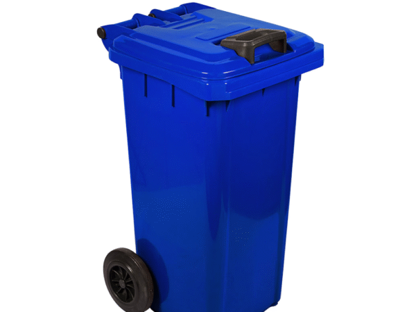 80L Wheelie Bin Virgin Blue