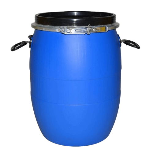 DRU003_1.png Drum 50l Open Blue Lid - Image 1