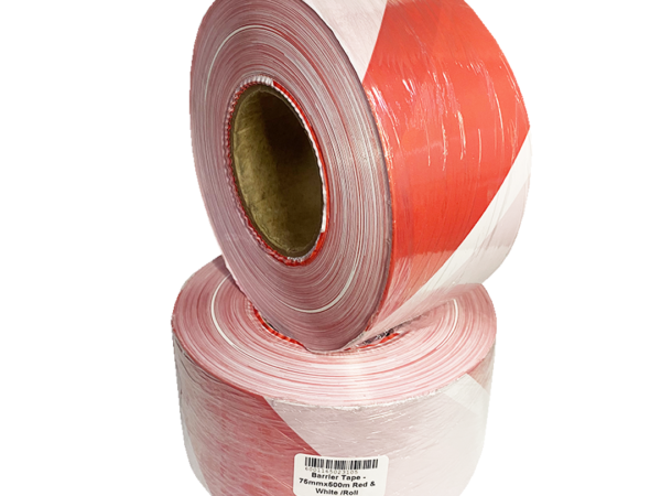 Barrier Tape - 75mmx500m Red And White