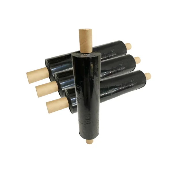 Pallet Wrap - Black 400x400m 20mic -ext Core | PLASTILON