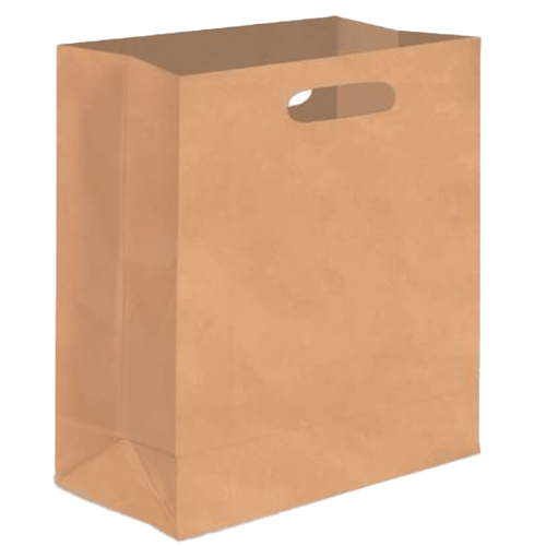 ROP286_1.png Paper Bag- Poh Small 305x385 Brown - Image 1