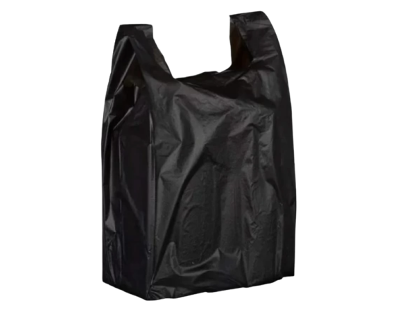 Plastic Carry Bags Black