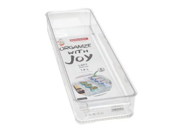 Shallow Storage Bin Organiser 1.8L