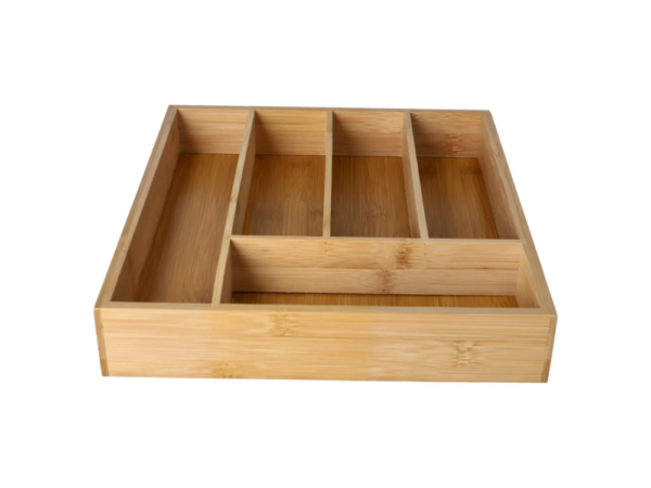 Cutlery Drawer Tray Bamboo 30cm Bamboo