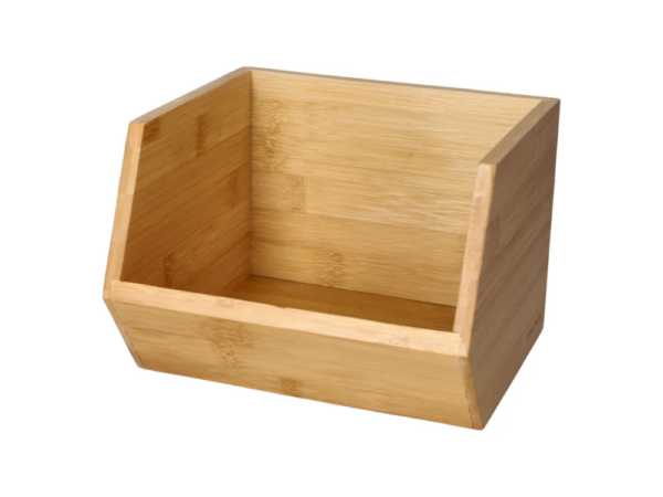Bamboo Vegetable Box Holder 17.3cm
