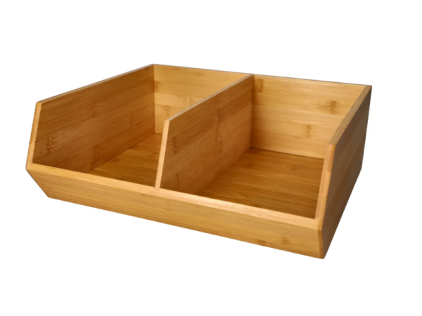 Bamboo Vegetable Box Holder 30.6cm