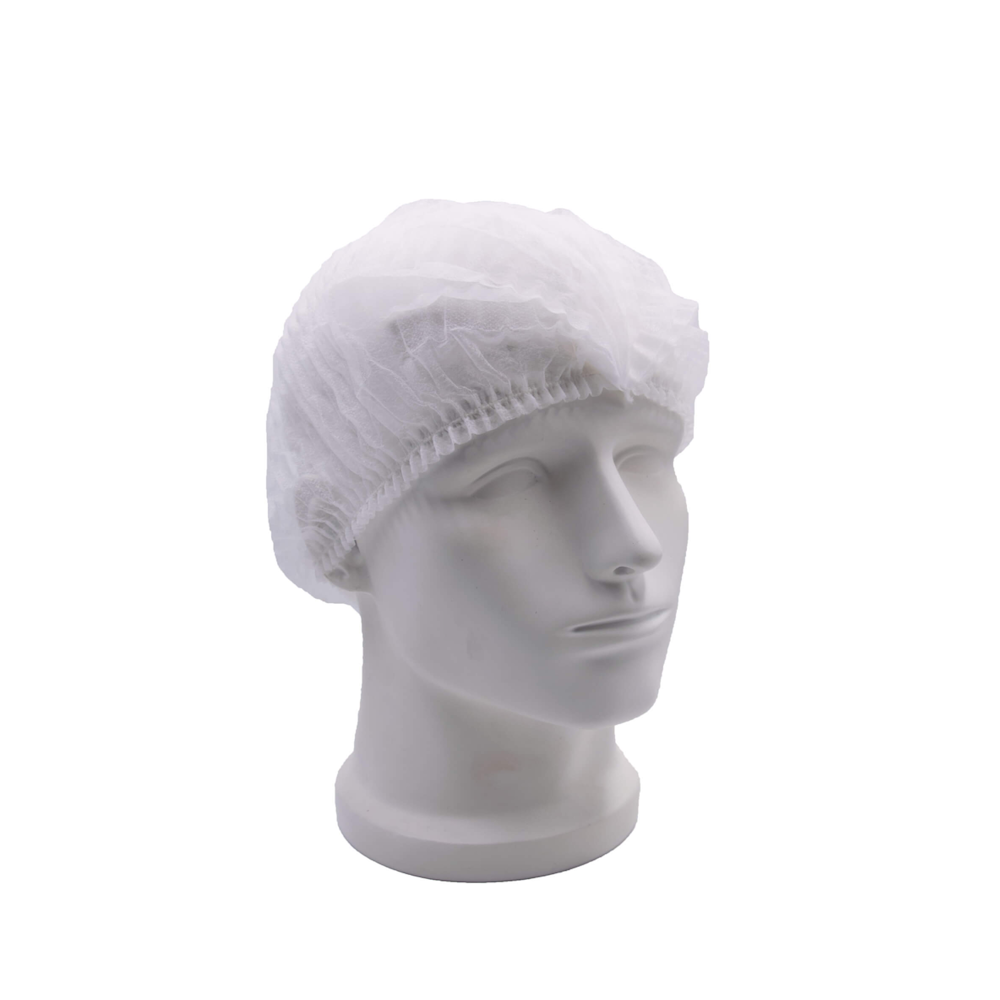 FOO303.png Disposable White Mop Cap - Image 1