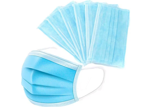Face Mask Blue Earloop 3PLY